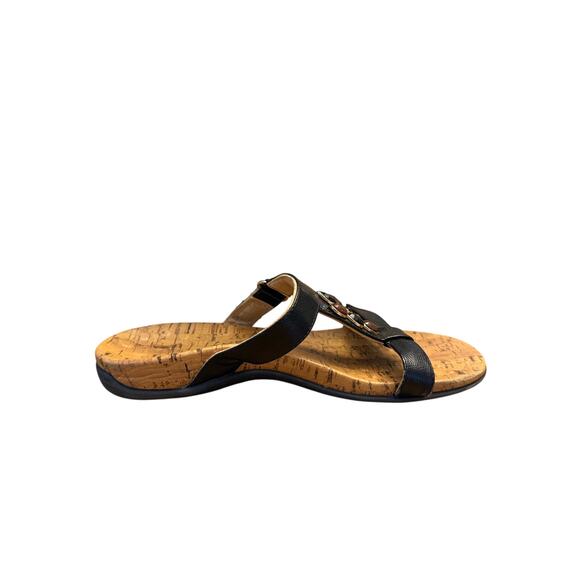 Vionic Viviana Orthotic Embellished Slide Sandals Women’s Size 9 Black Jeweled - Picture 4 of 7